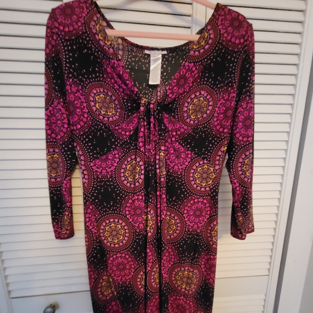 Black and bright! London Style brand dress, size 16